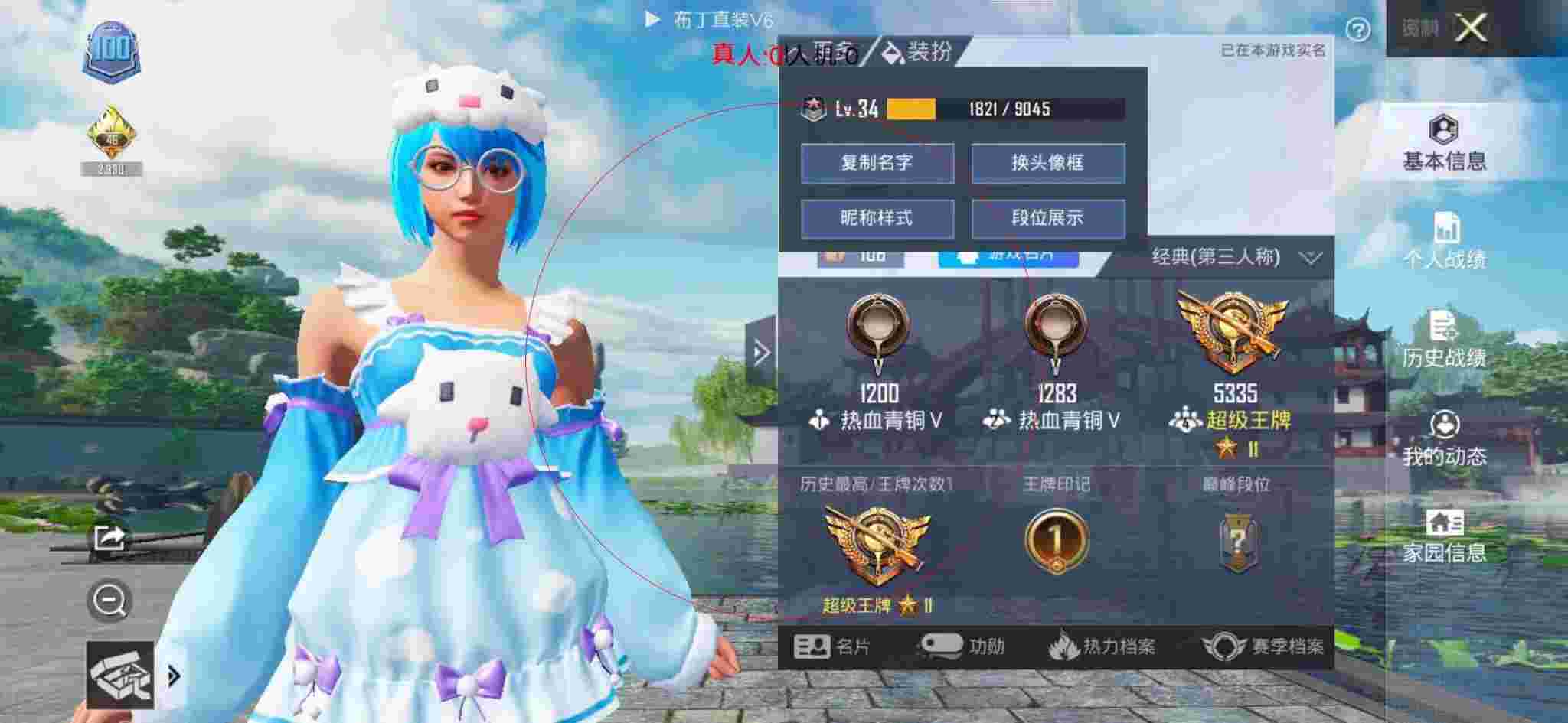 和平精英布丁直装透视 - 和平辅助素材卡通辅助预览图